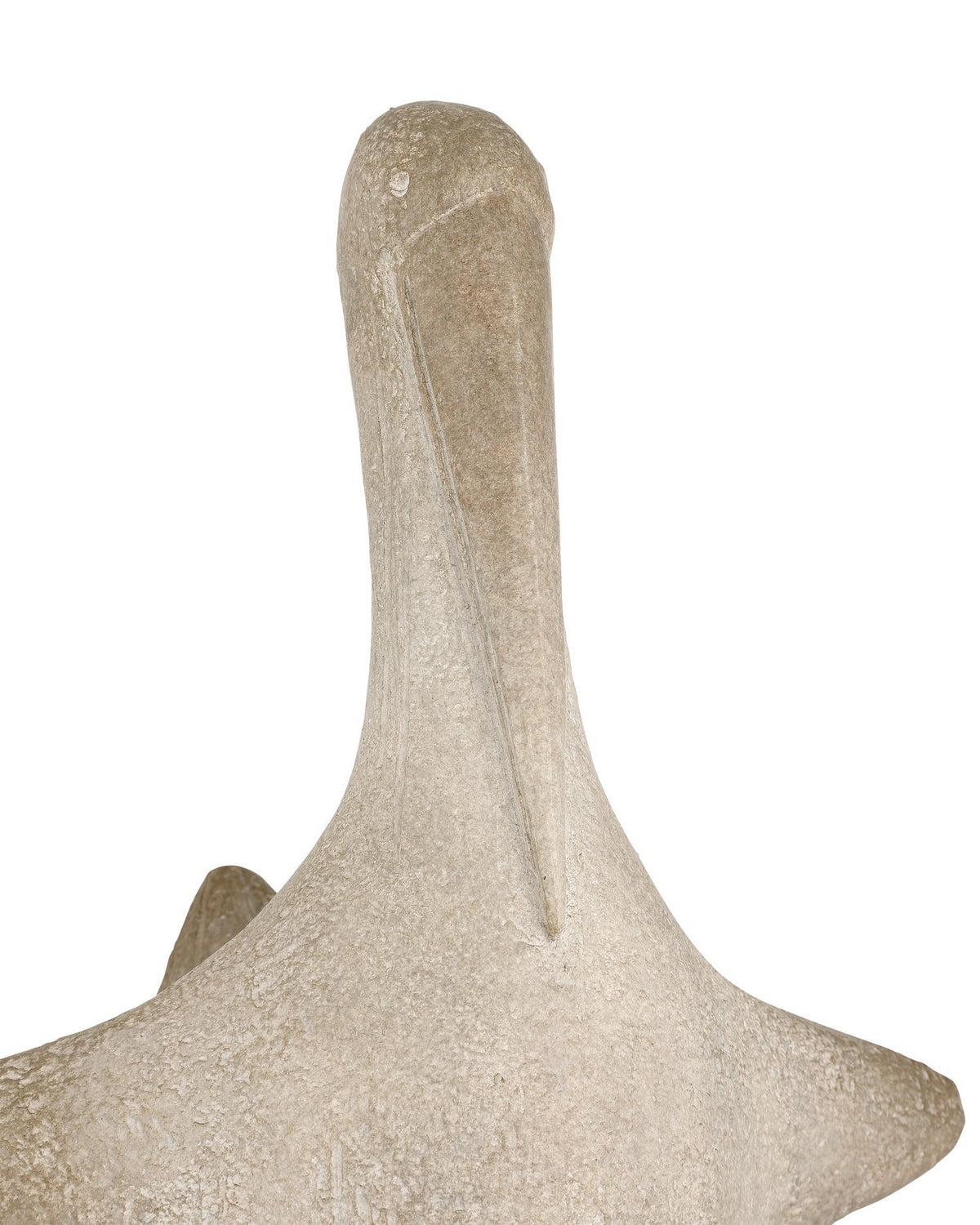 Sculpture d'albatros solitaire de Currey and Company (1200-1074) en beige