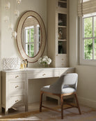 Currey and Company 1200-1077 La Gabrielle en blanc