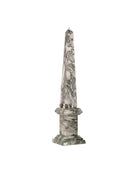 Obélisque de sororité Currey and Company 1200-1079, vert/blanc cassé