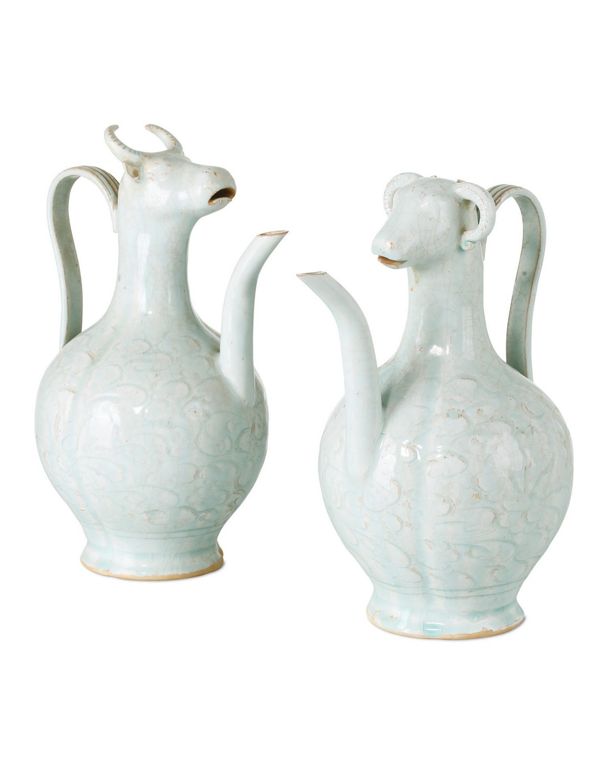 Currey and Company 1200-1095 Ritual Hunting Bottle in Celadon