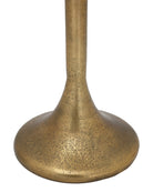 Table d'appoint Currey and Company 4000-0250 Wilderness en laiton antique/naturel
