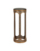 Table d'appoint Capella 4000-0251 de Currey and Company, coloris bronze café/fumé