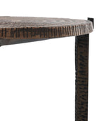 Currey and Company 4000-0256 Unity Accent Table in Antique Bronze/Dark Bronze
