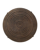 Table basse Unity de Currey and Company (réf. 4000-0257), finition bronze antique/bronze foncé