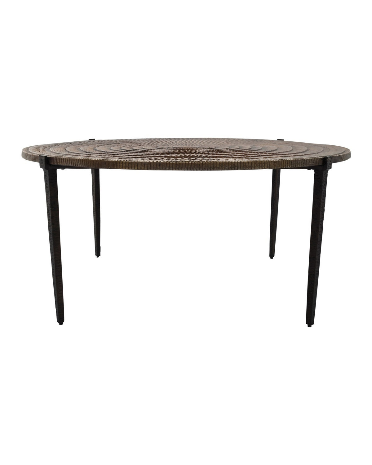 Currey and Company 4000-0257 Unity Cocktail Table in Antique Bronze/Dark Bronze