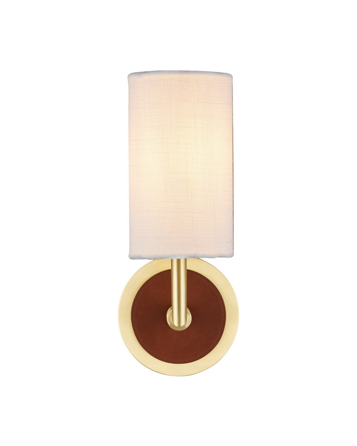 Currey and Company 5000-0298 Ellerston Murale couleur marron selle/laiton brossé