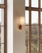 Currey and Company 5000-0298 Ellerston Murale couleur marron selle/laiton brossé