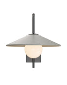 Currey and Company 5500-0058 Bothy Outdoor Murale en naturel/noir/blanc givré