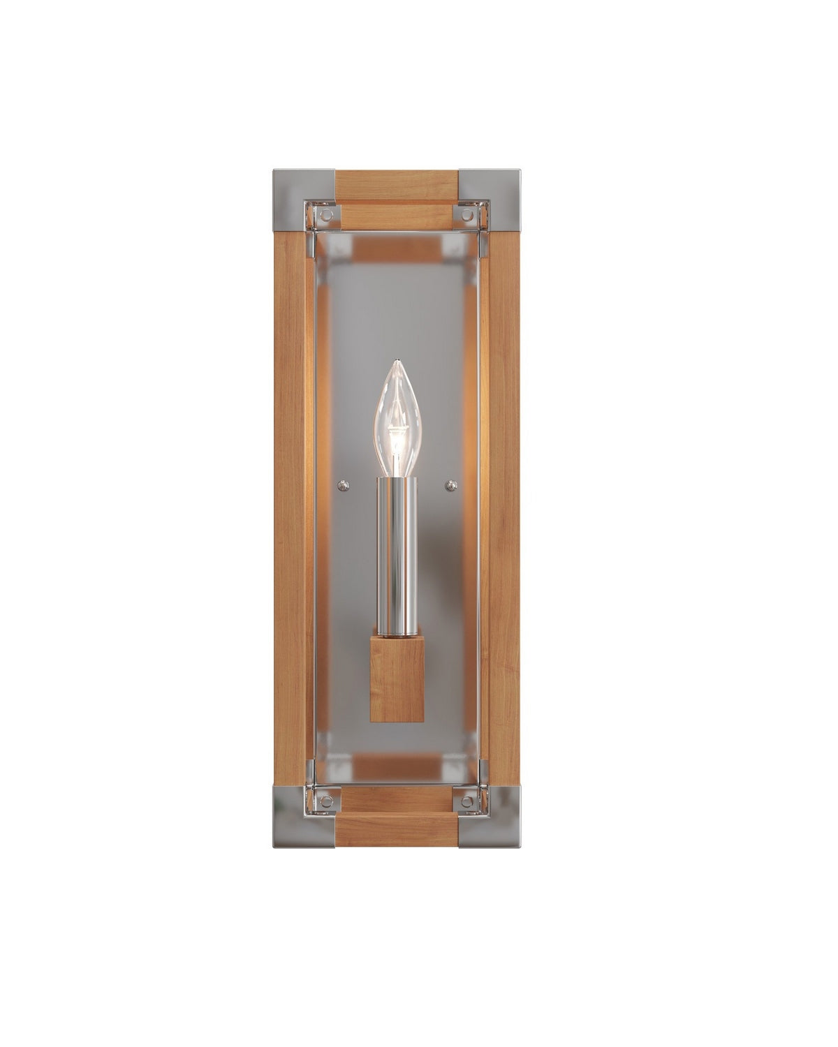Currey and Company 5800-0075 Boyd Murale en nickel naturel/poli