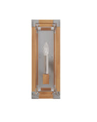 Currey and Company 5800-0075 Boyd Murale en nickel naturel/poli