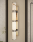 Currey and Company 5800-0080 Brenham Murale en naturel/nickel