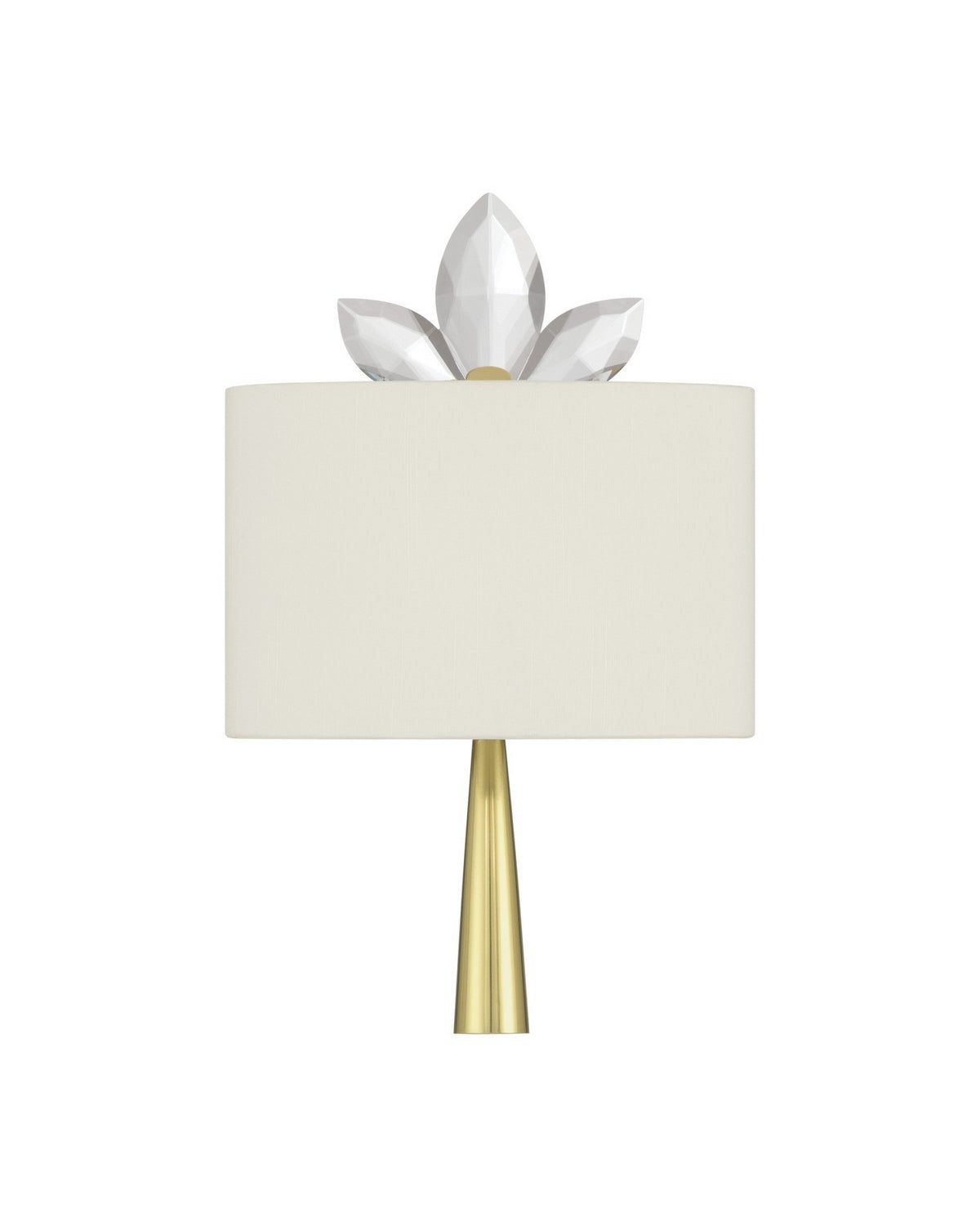 Currey and Company 5900-0061 Trillium Murale en clair/laiton