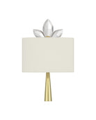 Currey and Company 5900-0061 Trillium Murale en clair/laiton