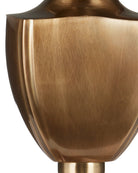 Currey and Company 6000-1057 Waddill Table Lamp in Antique Brass