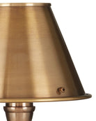 Currey and Company 6000-1059 Rowsay Lampe de table en laiton antique