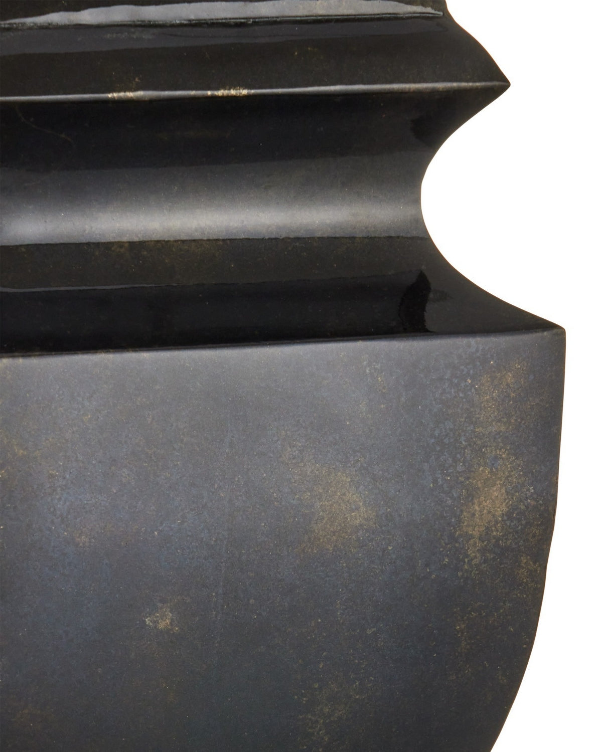 Balustrade Currey and Company 6000-1061 Lampe de table en noir clair vieilli