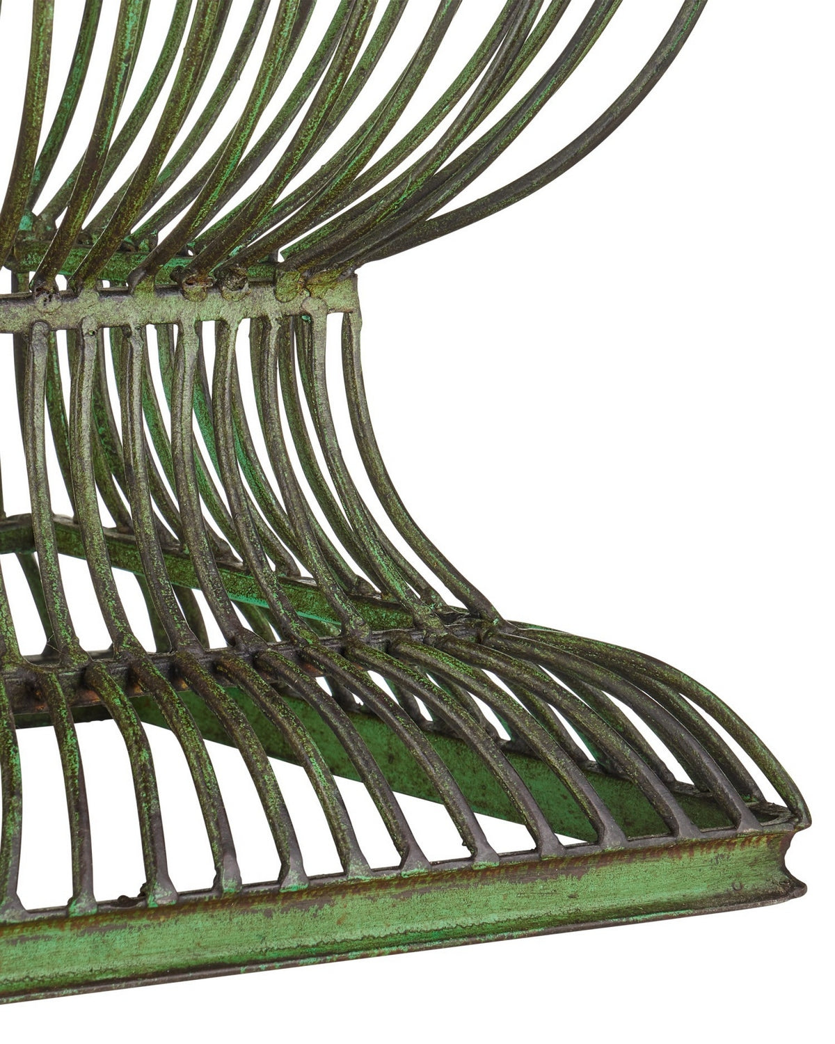 Currey and Company 6000-1062 Tuteurs Lampe de table en vert vieilli