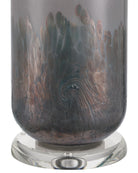 Currey and Company 6000-1071 Lewes Lampe de table en nickel gris/transparent/poli