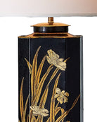 Currey and Company 6000-1075 Tolérance pour serre Lampe de table en noir et or