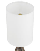Currey and Company 6700-0020 Marche sans fil Lampe de table en brun/laiton
