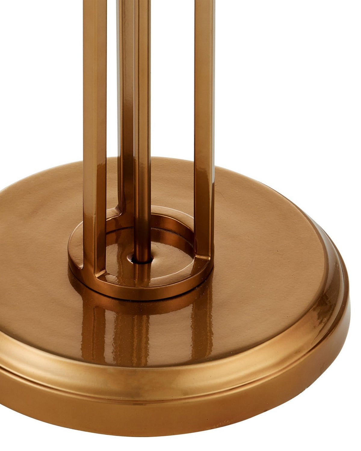 Lampadaire Currey and Company 8000-0182 Metropolis, finition champagne métallisé/dépoli