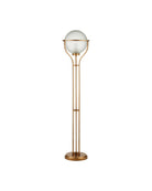 Lampadaire Currey and Company 8000-0182 Metropolis, finition champagne métallisé/dépoli