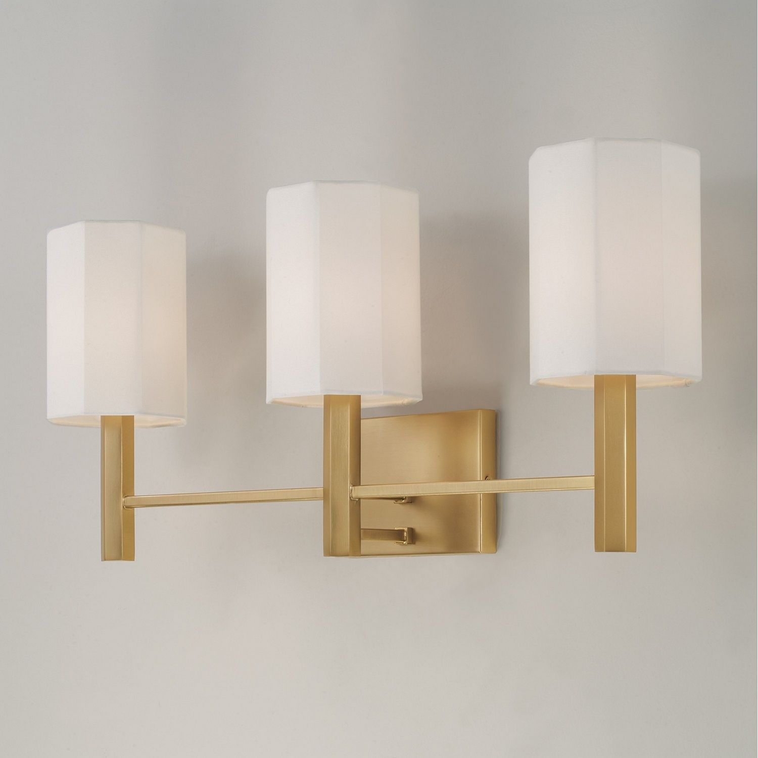 Capital Lighting - 159531AD-716 - Three Light Vanity - Adrian - Aged Brass