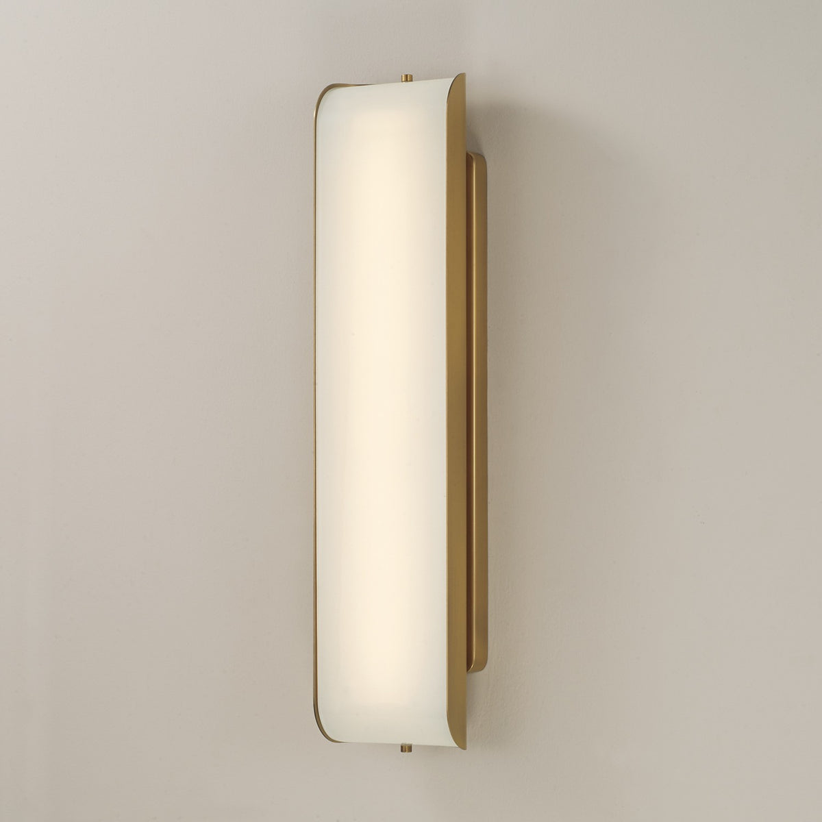 Éclairage Capital - 161811AD - Applique murale LED - Marcell - Laiton vieilli