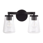 Éclairage Capital Lighting - 161921MB-664 - Applique murale deux lumières - Aaron - Noir mat