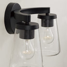 Éclairage Capital Lighting - 161921MB-664 - Applique murale deux lumières - Aaron - Noir mat