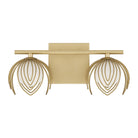 Capital Lighting - 162121GF - Two Light Vanity - Flora - Buffed Gold