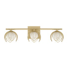 Capital Lighting - 162131GF - Three Light Vanity - Flora - Buffed Gold