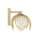 Capital Lighting - 162131GF - Three Light Vanity - Flora - Buffed Gold