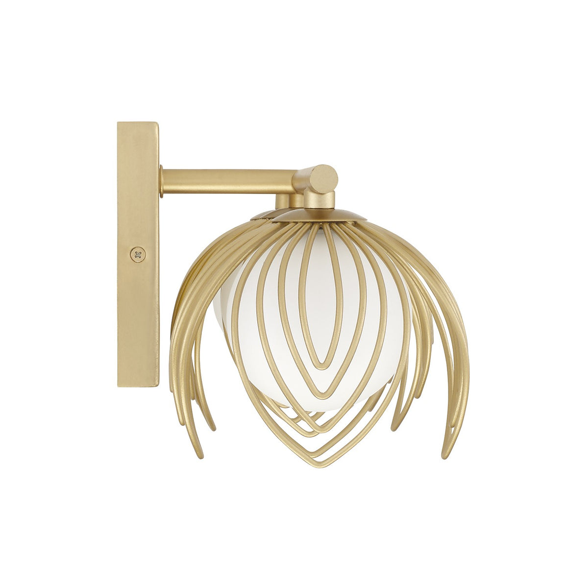 Capital Lighting - 162131GF - Three Light Vanity - Flora - Buffed Gold