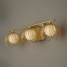 Capital Lighting - 162131GF - Three Light Vanity - Flora - Buffed Gold