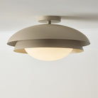 Éclairage Capital - 259211TP - Semi-remorque à une lumière Plafonnier - Jensen - Taupe