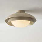 Éclairage Capital - 259211TP - Semi-remorque à une lumière Plafonnier - Jensen - Taupe