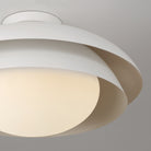 Capital Lighting - 259211WE - Éclairage semi-remorque à une lumière Plafonnier - Jensen - Blanc mat