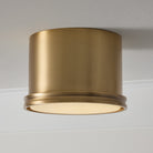 Éclairage Capital - 259412AD - Une lampe Plafonnier - Griffon - Laiton vieilli