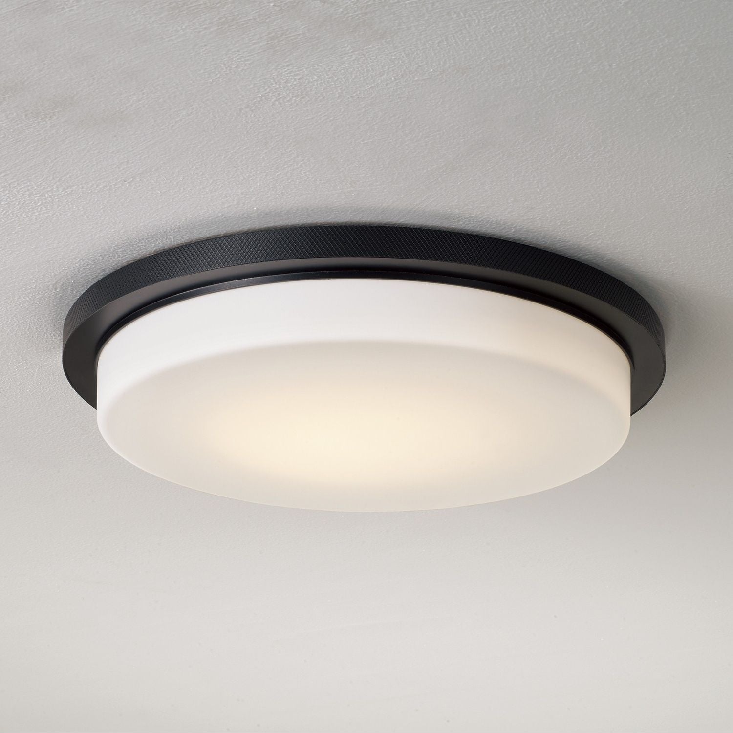 Capital Lighting - 261311MB - LED Plafonnier - Dominic - Noir mat
