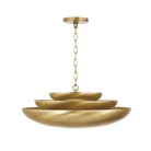 Éclairage Capital - 357711AD - Une lampe Suspension - Gia - Laiton vieilli