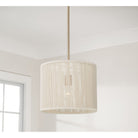 Éclairage Capital - 357912MA - Une lampe Suspension - Tara - Laiton mat
