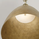 Éclairage Capital - 358511FT - LED Suspension - Francesca - Or à plumes