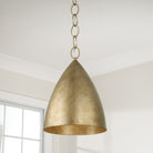 Éclairage Capital - 358511FT - LED Suspension - Francesca - Or à plumes