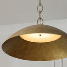 Éclairage Capital - 358512FT - LED Suspension - Francesca - Or à plumes