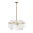 Capital Lighting - 358741AD - Four Light Pendant - Blair - Aged Brass
