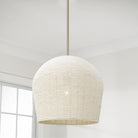 Éclairage Capital - 358813AD - Une lampe Suspension - Natalia - Laiton vieilli