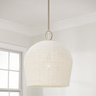 Éclairage Capital - 358813AD - Une lampe Suspension - Natalia - Laiton vieilli
