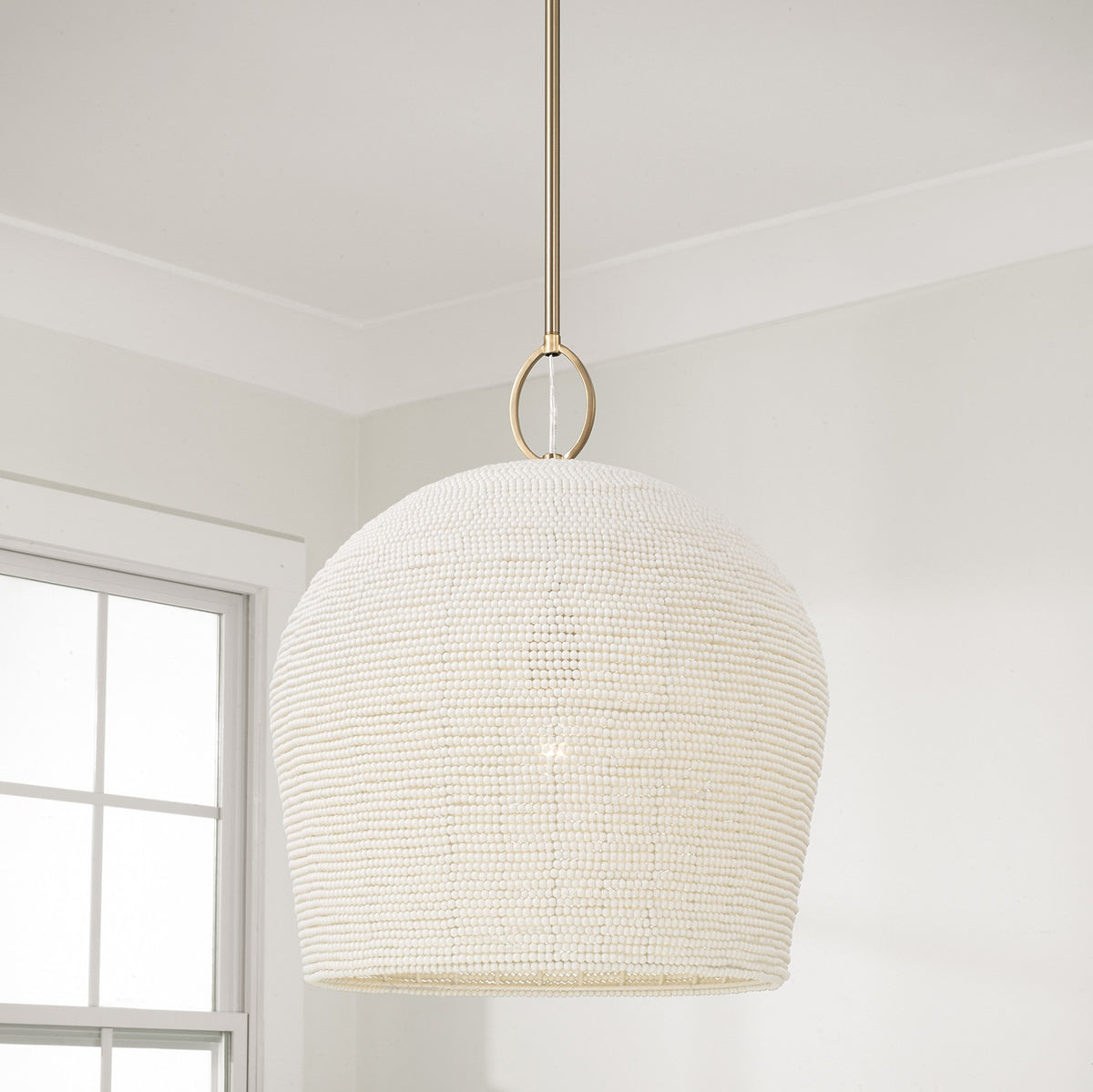 Capital Lighting - 358813AD - One Light Pendant - Natalia - Aged Brass