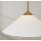 Éclairage Capital - 359111MA - Une lampe Suspension - Gatsby - Laiton mat